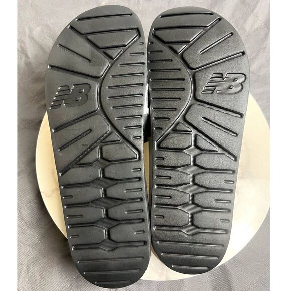 New Balance 200 Modern Mens Slides Black & White SZ13:NWOT Pool Resort Comfort main image 9